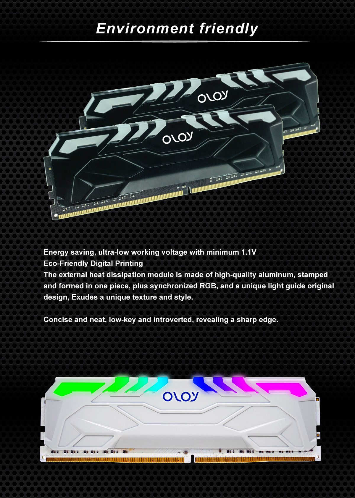 OLOy OWL RGB 32GB (2 x 16GB) 288-Pin PC RAM DDR4 3200 (PC4 25600